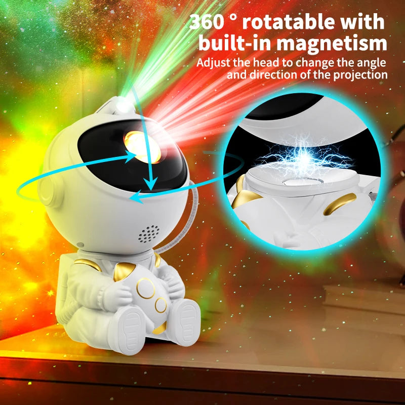 **Projecteur LED Astronaute – Ciel Étoilé pour Enfants** 🌌✨