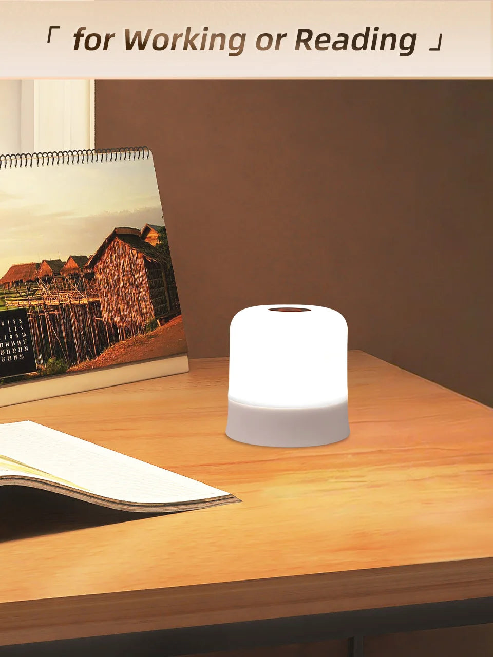 **Lampe Tactile RGB Rechargeable – Télécommande Incluse** 🌈✨