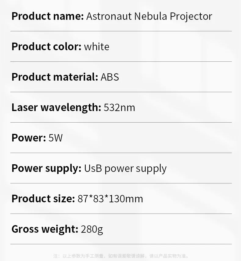 **Projecteur LED Astronaute – Ciel Étoilé pour Enfants** 🌌✨