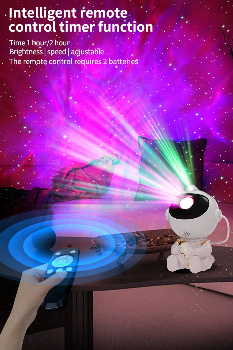**Projecteur LED Astronaute – Ciel Étoilé pour Enfants** 🌌✨
